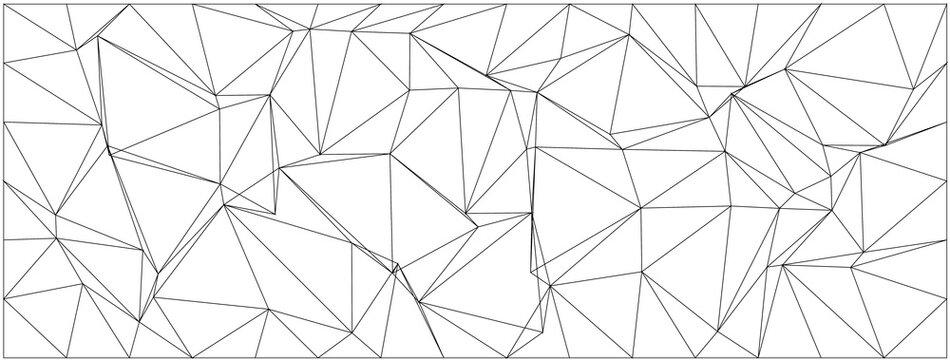 Geometric abstract pattern with chaotic lines and shapes for modern design and artistic backgrounds.
