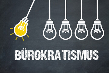 Fototapeta premium Bürokratismus 