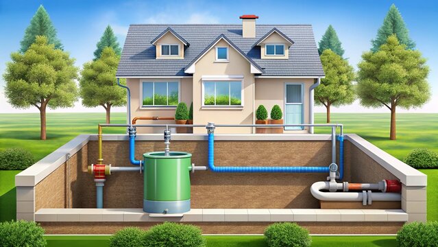 Septic Tank Plumbing Diagram - Home Plumbing Systems