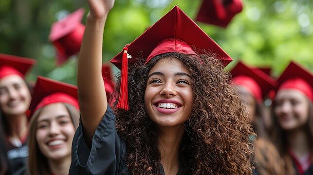 Diverse Graduates Celebrating Success at Commencement