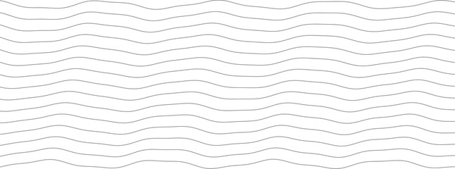 Minimalist wavy line pattern for modern abstract background design.