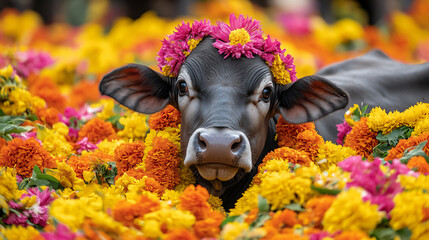 the sacred cow: a symbol of non-violence