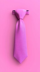 pink tie and pink background