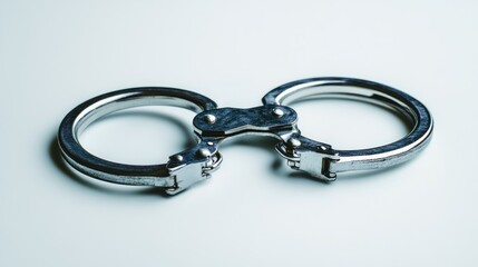 Fototapeta premium freedom concept with a pair of open handcuffs