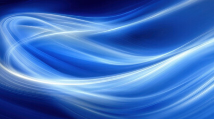 Abstract Blue Swirling Fabric Texture