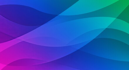 Fototapeta premium A colorful background with a blue wave