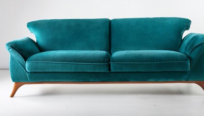 Fototapeta premium red leather sofa