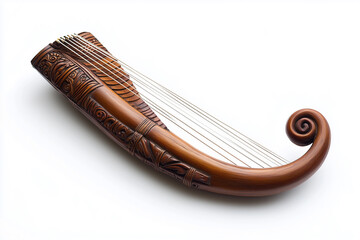 traditional Indonesian musical instruments, with a white background