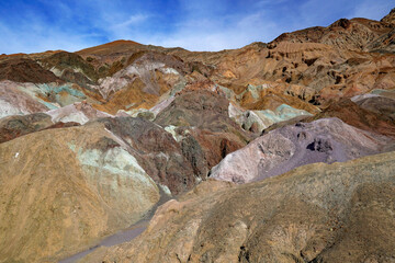 Colorful Artists Palette in Death Valley National Park