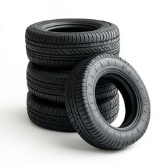 Automotive Neatly Stacked Scene Black High-resolution