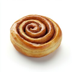 Fototapeta premium Generic Freshly Baked Overview Flaky Background. Cinnamon