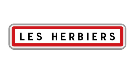 Panneau des Herbiers, Vendée, Pays de la Loire