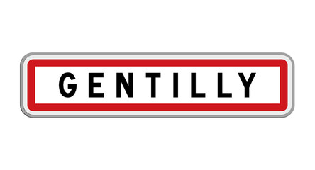 Panneau de Gentilly, Val-de-Marne, Île-de-France