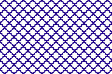 和柄 松皮菱 幾何学模様 紫