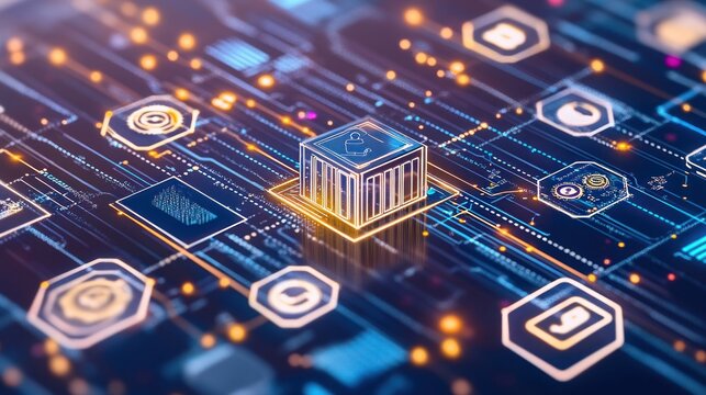 Digital Data Cube: Secure Server & Network System Visualization