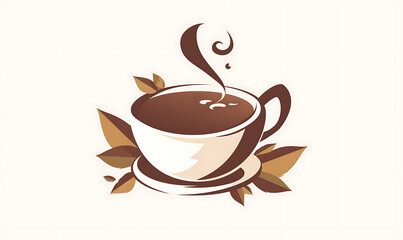 Fototapeta premium Coffee and accessories concept illustrations for wallpaper or advertising