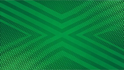 Green abstract halftone background