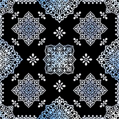 Seamless pattern with decorative elements 