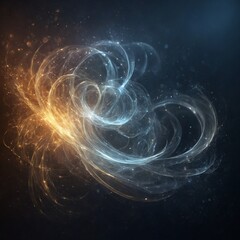 "A transparent, soft, and glowing magical light effect with smooth gradients and subtle sparkles. Ethereal energy swirls with a dreamy, flowing motion, emitting a gentle luminescence. The effect shoul
