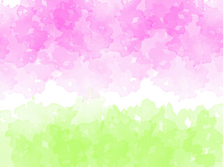 春の桜イメージのテクスチャー背景素材。桜並木のイメージ。