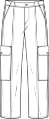 men's pants drawing, men's pants denim drawing, women's pants drawing, accessory pants drawing, denim effect drawings, pants technical drawing, tights drawing, cargo pants