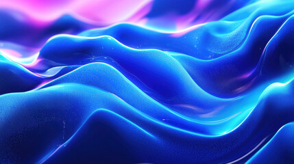 Obraz premium Abstract blue And Pink background with waves and liquid shapes.