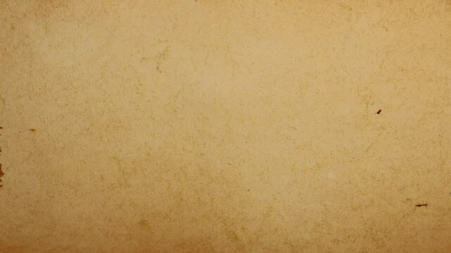 Old Paper Background Video &ndash; Vintage Texture with Seamless Loop Animation
