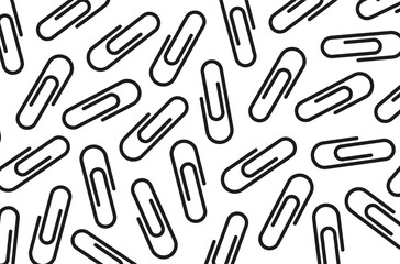 Paperclips background.