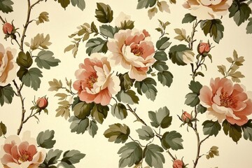 Elevate your interior design with classic floral motifs.