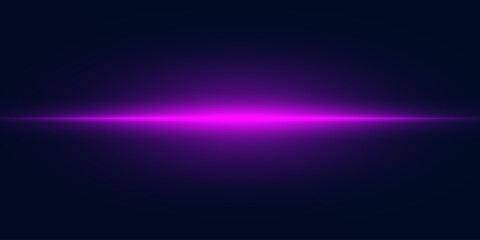 Bright purple lines.Horizontal purple beam.Vector.EPS 10.