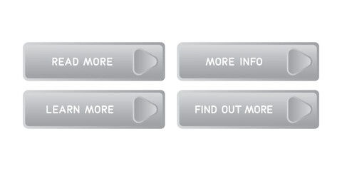 Gray CTA button set.