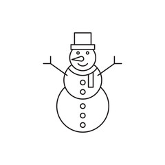 Snowman icon.