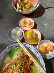Dim Sum & Noodle Soup Breakfast