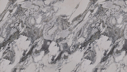 White Marble Texture with Natural Veins for Luxurious Surface Design