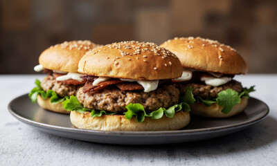 Middle Eastern Burgers