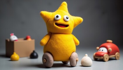 The playful world of felt toys