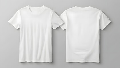 White t shirt mockup for clothing design