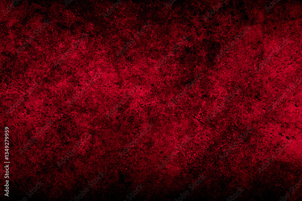 Aufkleber old wall texture cement black red background abstract dark color design are light with white gradien