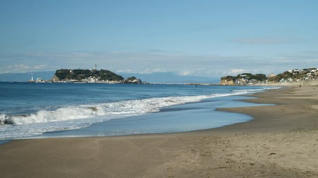 湘南の七里ヶ浜と江の島_02 / Shichirigahama and Enoshima in Shonan No.2