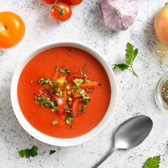 Tomato Gazpacho soup