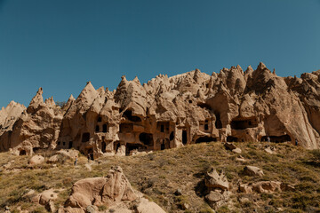 Landscape of Rose Valley in G&ouml;reme