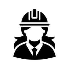 Construction Builder Engineer Worker vector icon 