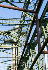 steel bridge construction