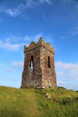 Famine Follies - Hussey's Folly tower in Dingle, Ireland