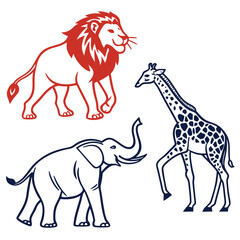 Naklejka premium animal-icons-vector-image--back-to-no-background- (5).eps