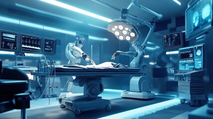 operating room in the operating room