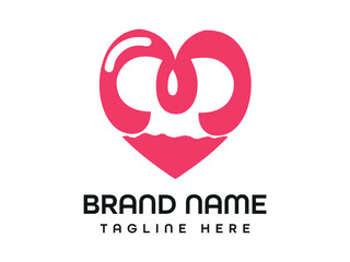 S C N K G H M D Letter Love logo