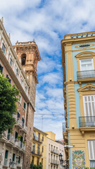 Buildings and monuments in the city of Valencia, Spain.