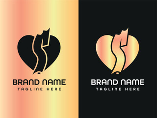 S C N K G H M D Letter Love logo