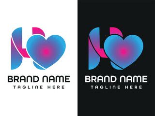 S C N K G H M D Letter Love logo